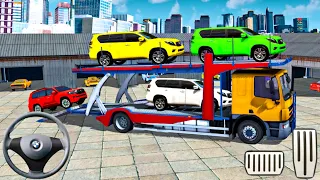 BMW Car Transport Truck Simulator 2021 - Android Gameplay