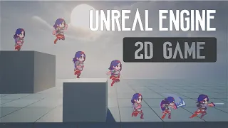 Paper ZD - I created a 2D Character Movements in Unreal Engine 5!!!