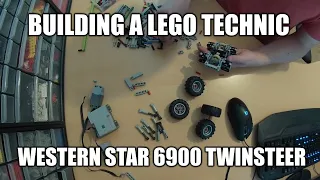 (Trailer) Building a Western Star 6900 Twinsteer in Lego Technic