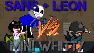 Whitty + Bf Vs Mini Whitty/Sans + Leon Vs Mini Whitty Android