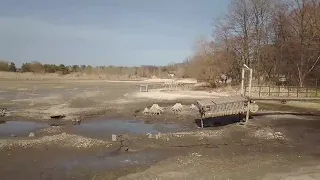 Харьковская область, Краснооскольское водохранилище, полная демилитаризация.