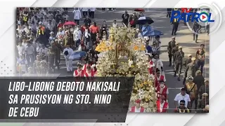 Libo-libong deboto nakisali sa prusisyon ng Sto. Nino de Cebu | TV Patrol