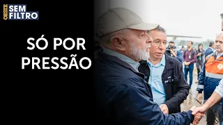 Pressionado por aliados, Lula decide visitar o Rio Grande do Sul