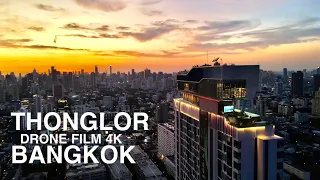 Bangkok City Sunset Drone Film 4K｜Air Music