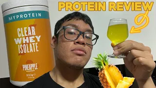 How "Clear" is Clear Whey Protein? | Pineapple Flavour Taste Test