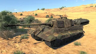 War Thunder: Germany - Tiger II (H) Gameplay [1440p 60FPS]