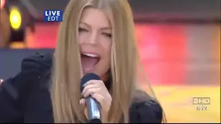 Fergie - Big Girls Dont Cry Live Good morning america