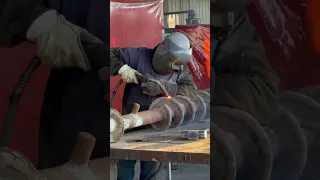 Welding Repair on a Skid-Steer Auger