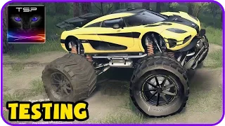 SpinTires - Koenigsegg One MONSTER TRUCK Mod