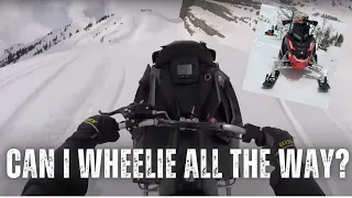 Snowmobile Wheelie Addict - 800 Pro-RMK 155