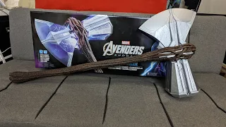 Marvel Legend's: Thor's Stormbreaker Electronic Axe First Look and Unboxing!!