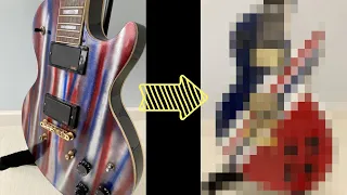 【マリノス優勝記念！】ひどい塗装のジャンクギターを再生　Restoration of GRECO EG CUSTOM