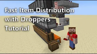 Tutorial: Fast Dropper Item Distribution for Minecraft Java 1.19