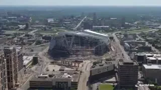 Minnesota Vikings U.S. Bank Stadium Time-Lapse