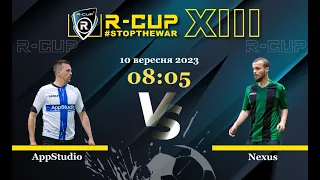 AppStudio 5-3 Nexus R-CUP XIII (Регулярний футбольний турнір в м. Києві)