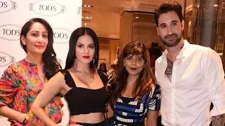 TOD's Brand New Store Launch | Sunny Leone, Manyata Dutt, Huma Qureshi