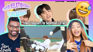 Times I feel sorry for Seventeen's STAFF| REACTION