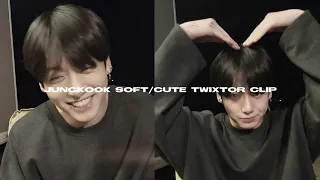 Jungkook twixtor soft/cute clips for edits