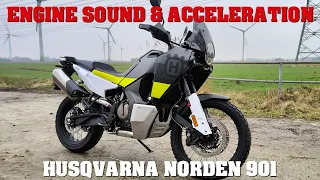 Husqvarna Norden 901 | Exhaust Sound & acceleration