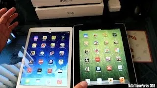 [HD] iPad Air vs iPad 1 Speed Test and Comparison