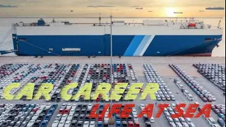 LIFE ON RORO SHIP,CAR CAREER,PURE CAR CAREER HOW CAR LOADED ON SHIP, TRANSPORTATION