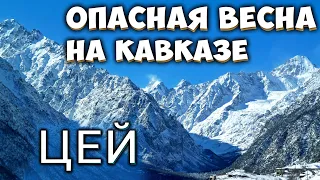 ОПАСНАЯ ВЕСНА НА КАВКАЗЕ | СЕВЕРНАЯ ОСЕТИЯ - АЛАНИЯ - ЦЕЙСКОЕ УЩЕЛЬЕ 2020