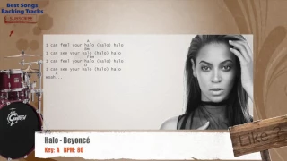 🥁 Halo - Beyoncé Drums Backing Track with chords and lyrics