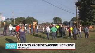 Anderson residents protest COVID-19 vaccine incentives