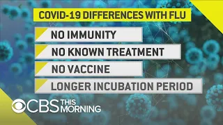 Coronavirus vs. flu: What's the difference?