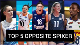 TOP 5 OPPOSITE SPIKERS  WOMEN’S VOLLEYBALL by Spike Volley #Egonu