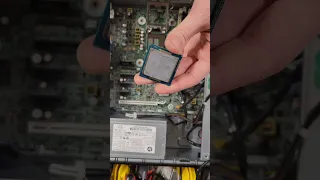HP elitedesk 800 G1 CPU removal Intel i5 4570.
