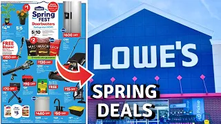 Lowes Spring Tool Deals and Outdoor Equipment Deals!