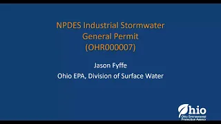 Stormwater Permitting Requirements for Industrial Activity under 2022 General Permit
