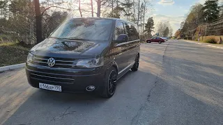 Пересел с Volvo на Volkswagen Multivan.