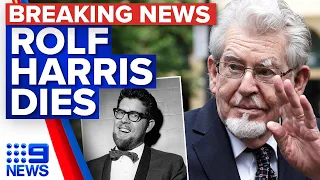 Disgraced entertainer Rolf Harris dies aged 93 | 9 News Australia