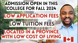 Top Cheapest University in Canada For International Students with Low Application Fees in 2024