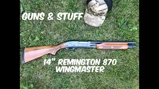 14" Remington 870 Wingmaster