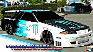 PLOTAGEM PARA O NISSAN  SKYLINE R32/DA MONSTER ENERGY/(car parking multiplayer)