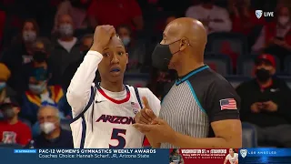 Player Confused Why Ref Calls Rare Technical For BASIC Rule, Official Explains To Her What She Did.