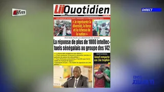 Revue de presse du 28 Aout 2023 présenté par Mamadou Mouhamed Ndiaye