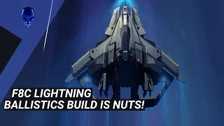 Star Citizen - F8C Lightning - Ballistics Build Is Nuts! - Patch 3.20