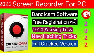 Bandicam Software crack download || bandicam 10 minutes limit remove kaise kare | @junakitech