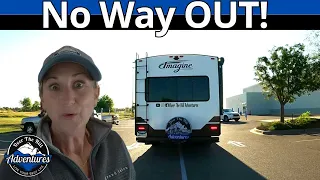 RVing the ROAD to ALBUQUERQUE // STORMS, SPIDERS, RISKING OUR LIVES & A TRAVEL DAY TIME SAVING TIP