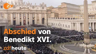 Abschied von Benedikt XVI. - Trauerfeier im Petersdom