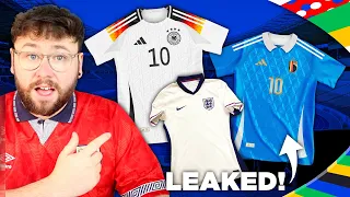 *LEAKED* EURO 2024 Football Kits!