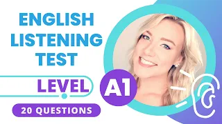 A1 English Level Listening Practice for Beginners | English Listening Comprehension Test