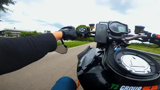 City Run | KTM SUPERDUKE 1290 R AKRAPOVIC [RAW 4K]