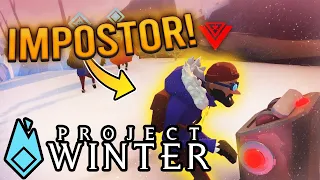 TRACKER ZLOKALIZOWAŁ IMPOSTORA - ROZPOCZĘŁY SIĘ ŁOWY | Project Winter [#38]