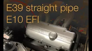 Detleting the 540i muffler and starting the EFI conversion on the E10 roundie