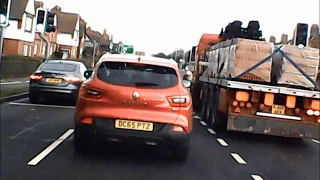 Dash cam idiots Wirral Jan 2018